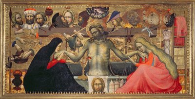 Man of Sorrows with Instruments of the Passion by Master of the Straus Madonna